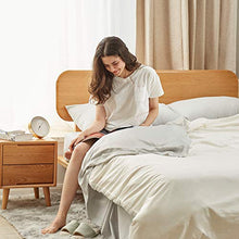 Load image into Gallery viewer, Hallmark Bed Sheets Set Twin Size - Soft Brushed Microfiber Sheets Grey Bed Sheets Twin Set Deep Pocket 14 Inches, Wrinkle Free and Hypoallergenic - 3 Piece Set, Twin, Light Grey
