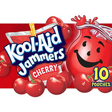 Load image into Gallery viewer, Kool-Aid Jammers Cherry Flavored Juice Drink (10 Pouches)
