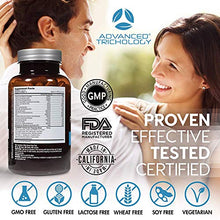 Load image into Gallery viewer, FoliGROWTH Ultimate Hair Nutraceutical – Get Thicker Hair, Reverse Diffuse Thinning Guaranteed - Gluten Free, Vegetarian, 3rd Party Tested - High Potency Biotin, Hair Loss Supplement, Hair and Nails
