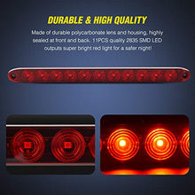 Load image into Gallery viewer, Nilight - TL-10 2PCS 16” 11 LED Red Trailer Light Bar for Park Stop Turn signals Tail Brake Light DOT Compliant IP65 Waterproof Truck Trailer Marker ID Bar, 2 Years Warranty
