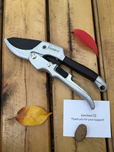 Load image into Gallery viewer, gonicc 8&quot; Professional SK-5 Steel Blade Sharp Anvil Pruning Shears (GPPS-1001),Less effort. Pruning Scissors, Bonsai Cutters
