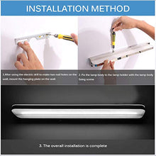 Load image into Gallery viewer, CWH&amp;WEN LED Vanity Wall Lamp, Bathroom Cabinet Make-Up Mirror Light, IP44 Energy Saving Neutral White Wall Lamp for Wall Bathroom Mirror,Cool White
