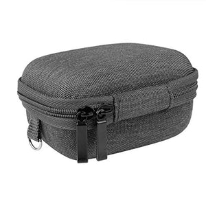 Geekria Hardshell Case for Skullcandy Indy True Wireless in-Ear Earbud, Indy True Wireless Skullcandy Wireless Earbuds Case Protective Cover with Space for Charging Cord and Parts (Dark Gray)