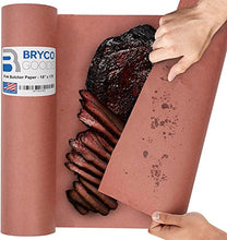 Load image into Gallery viewer, Pink Butcher Paper Roll - 18 Inch x 175 Feet (2100 Inch) - Food Grade Peach Wrapping Paper for Smoking Meat of all Varieties - Made in USA
