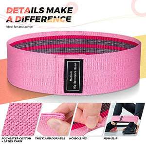 Renoj Booty Bands, Exercise Bands for Legs and Butt, Resistance Bands Set【3 Levels】