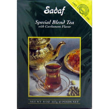 Load image into Gallery viewer, Sadaf Special Blend Tea with Cardamom (Tea Leaves) 8 Oz Boxes (Pack of 1)
