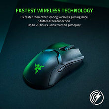 Load image into Gallery viewer, Razer Viper Ultimate Lightweight Wireless Gaming Mouse: Fastest Gaming Switches - 20K DPI Optical Sensor - Chroma Lighting - 8 Programmable Buttons - 70 Hr Battery - Classic Black
