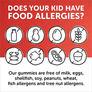 SmartyPants Kids Formula Daily Gummy Multivitamin: Vitamin C, D3, and Zinc for Immunity, Gluten Free, Omega 3 Fish Oil (DHA/EPA), , Vitamin B6, Methyl B12, 120 Count (30 Day Supply)