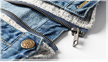 Load image into Gallery viewer, LJYH Boys' Basic Denim Trucker Jackets Children Fall Hoodies Trendy Jeans Coats 9/10yrs 140cm
