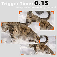 Load image into Gallery viewer, 2-Pack No Glow Game &amp; Deer Trail Cameras 24MP 1296P H.264 Video 100ft Night Vision Motion Activated 0.1S Trigger Speed Waterproof Farm &amp; Yard Cameras for Home Surveillance &amp; Outdoor Wildlife Hunting
