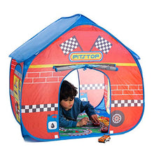 Load image into Gallery viewer, Fun2Give Pop-It-Up Pit Stop Tent with Race Mat Playhouse
