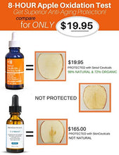 Load image into Gallery viewer, Korean Skin Care K Beauty - 20% Vitamin C Hyaluronic Acid Serum + CE Ferulic Acid Provides Potent Anti Aging, Anti Wrinkle Korean Beauty 1oz
