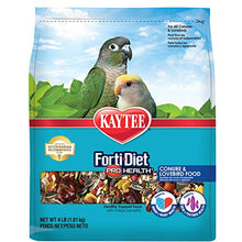 Load image into Gallery viewer, Kaytee Forti-Diet Pro Health Conure and Lovebird Pet Bird Food, 4 Pound
