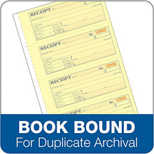 Load image into Gallery viewer, TOPS Money/Rent Receipt Book, 3-Part, Carbonless, 11 x 7-5/8 Inches, 4 Receipts/Page, 100 Sets per Book (46808)
