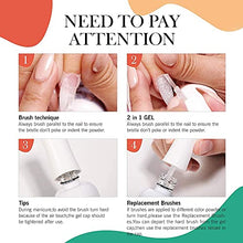 Load image into Gallery viewer, 2 in 1 Dip Powder Base &amp; Top Coat with Activator Dip Powder Liquid Set for Dipping Powder Nail Kit,0.5oz/Bottle,Fast Dry,No Nail Lamp Needed
