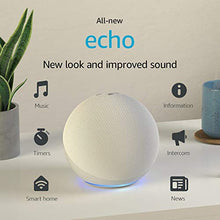 Load image into Gallery viewer, All-new Echo (4th Gen) | With premium sound, smart home hub, and Alexa | Glacier White
