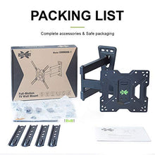 Load image into Gallery viewer, USX MOUNT Full Motion Swivel Articulating Tilt TV Wall Mount Bracket for 26-55&quot; LED, OLED and 4K TVs, TV Mount Fit for 32, 40, 50 TV with VESA Up to 400x400mm-Weight Capacity Up to 60lbs
