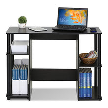 Load image into Gallery viewer, FURINNO JAYA Computer Study Desk, Espresso
