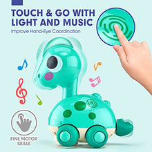 Load image into Gallery viewer, CubicFun Baby Toys 6 to 12 Months Touch &amp; Go Musical Light Baby Crawling Toys, Baby Infant Toys 12-18 Months Tummy Time Toys for 1 Year Old Boy Gifts Girl Toy, Baby Toddler Boy Toys Age 1-2 Baby Gifts
