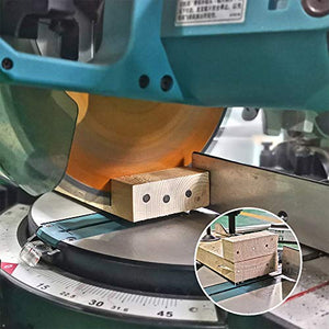 Luckyway 2-Pack 10 Inch Miter / Table Saw Blades 32T&60T with 5/8 Inch Arbor TCT Circular Saw Blade for Cutting Wood