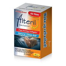 Load image into Gallery viewer, Alteril Natural Sleep Aid Soft Gel 60ct
