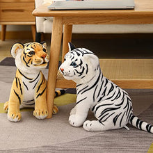 Load image into Gallery viewer, GUDVES Tigers Plush Toy Stuffed Animal Plush Cat-by Tiger Tale Toys Cute Lifelike Tiger Stuffed Animals Animals Kids Toy Gift for Boy Baby Hug Tiger-Lifelike Stuffed Animal (7.8 in,Yellow Tiger)
