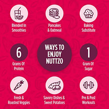 Load image into Gallery viewer, Natural Power Fuel Crunchy Nut Butter by NuttZo | 7 Nuts &amp; Seeds Blend, Paleo, Non-GMO, Gluten-Free, Vegan, Kosher | 1g Sugar, 6g Protein | 12oz Jar (Pack of 6)
