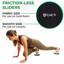 Load image into Gallery viewer, Cacti Resistance Bands for Legs and Butt Set - Fabric Booty Band, Workout Band with Handles, 2 Exercise Resistance Bands, 2 Ankle Straps, Door Anchor, 2 Core Sliders, Gym Carry Bag, Workout Guide
