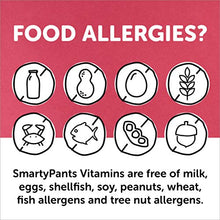 Load image into Gallery viewer, SmartyPants Women's Formula Gummy Multivitamins: Vitamin C, D3, and Zinc for Immunity, Biotin for Hair, Skin &amp; Nails, Omega 3 Fish Oil, CoQ10 for Heart Health, Methyl B12, 180 Count (30 Day Supply)
