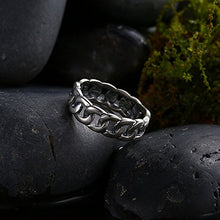 Load image into Gallery viewer, Classical Antique Silver Band Rings Jewelry Birthday Gifts Presents Design for Women Anniversary Gifts
