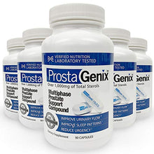 Load image into Gallery viewer, ProstaGenix Multiphase Prostate Supplement -5 Bottles- Featured on Larry King Investigative TV Show - Over 1 Million Sold - End Nighttime Bathroom Trips, Urgency, Frequent Urination.

