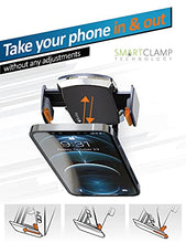 Load image into Gallery viewer, BESTRIX Phone Holder for Car, SmartClamp Car Phone Mount | Dashboard Cell Phone Car Phone Holder Compatible with iPhone 12 11 Pro, Xr, Xs, XS MAX,XR,X, Galaxy S20 Note 20 Ultra &amp; All Smartphones
