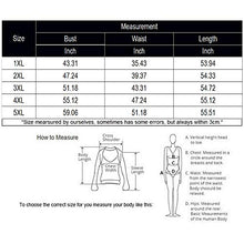 Load image into Gallery viewer, Kancystore Womens Plus Size Dresses Casual Summer Maxi Beach Floral Dress Black 1X
