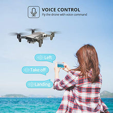 Load image into Gallery viewer, DEERC D20 Mini Drone for Kids with 720P HD FPV Camera Remote Control Toys Gifts for Boys Girls with Altitude Hold, Headless Mode, One Key Start Speed Adjustment, 3D Flips 2 Batteries, Silver
