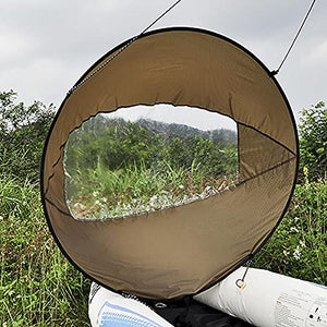 Kayak Wind Sail, 46 Inches Kayak Wind Sail Folding Kayak Paddle Board Accessories, Easy Setup and Install Quickly, Suitable for Canoes, Inflatables, Boats, Yachts