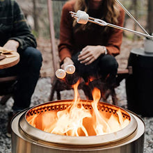 Load image into Gallery viewer, Solo Stove Bonfire Portable Fire Pit Stainless Steel Fire Pits for Wood Burning and Low Smoke Great Camping Stove | 19.5x14 Inches Outdoor Fire Pits
