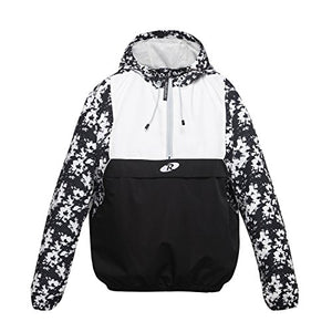 Women's Water-Resistant Hooded Quick Dry Athletic Windbreaker Jacket Hoodie