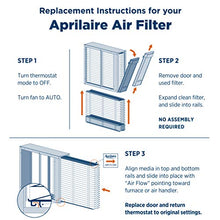 Load image into Gallery viewer, Aprilaire - 213 A2 213 Replacement Air Filter for Whole Home Air Purifiers, Healthy Home Allergy Filter, MERV 13 (Pack of 2)
