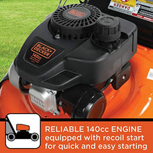Load image into Gallery viewer, BLACK+DECKER 21&quot; 140cc 3-in-1 Gas Powered Self Propelled Push Mower
