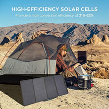 Load image into Gallery viewer, EF ECOFLOW 160 Watt Portable Solar Panel for Power Station, Foldable Solar Charger with Adjustable Kickstand, Waterproof IP67 for Outdoor Camping RV Off Grid System
