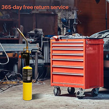 Load image into Gallery viewer, High Intensity Propane Torch Head, GJ-8000 Trigger Start Mapp Gas Torch Map Gas Torch Kit with Self Ignition, Pencil Flame Welding Torch Fuel by MAPP, MAP/PRO, Propane torch Kit（CSA Certified)

