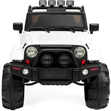 Load image into Gallery viewer, Best Choice Products Kids 12V Ride On Truck w/ Remote Control, 3 Speeds, LED Lights, AUX, White
