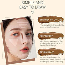 Load image into Gallery viewer, ONLYOILY Contour Stick,Concealer Contour Highlighter Stick,Cruelty Free Makeup,double-end face concealer contouring sticks cream, Waterproof Professional Makeup Cream Contour Stick Halloween (01)
