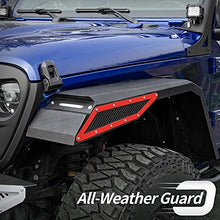 Load image into Gallery viewer, OEDRO Fender Flares w/ Signal Lights Compatible with 2018-2022 Jeep Wrangler JL &amp; JLU Unlimited (2-Door &amp; 4-Door), Off-Road Widened Steel Front &amp; Rear 4 PCS Set
