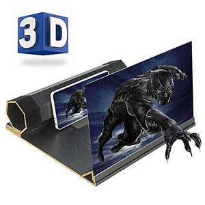 12" Mobile Phone Amplifier Screen | Phone Screen Amplifier for Movies, Videos, and Gaming | Watch Videos and Movies on Your Phone | Compatible with iPhone and Android
