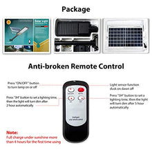 Load image into Gallery viewer, RuoKid 80W Solar Street Lights Outdoor Lamp, 84 LEDs 1500lm IP67 Light with Anti Broken Remote Control Mounting Bracket, Dusk to Dawn Security Led Flood Light for Yard, Garden, etc.
