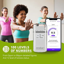 Load image into Gallery viewer, V2 KETOSCAN Mini Breath Ketone Meter, Diet &amp; Fitness Tracker | Monitor Your Fat Metabolism or Level of Ketosis on Low carb, Ketogenic or Any Nutrition &amp; Fitness Program

