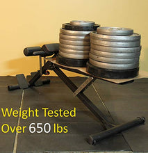 Load image into Gallery viewer, Fitness Reality X-Class Light Commercial Multi-Workout Abdominal/Hyper Back Extension Bench

