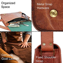 Load image into Gallery viewer, Rustic Town 15 inch Vintage Crossbody Genuine Leather Laptop Messenger Bag
