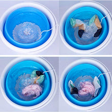 Load image into Gallery viewer, Portable Mini Foldable Washing Machine with Turbo Compact Ultrasonic Washer, Folding laundry Lazy Magic Tub USB Powered Lightweight Washer for Home Travel Dormitory Apartment
